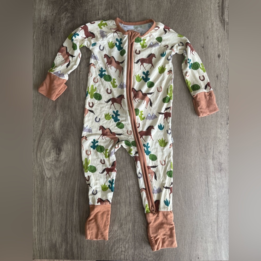 Little Sleepies Wild Horses 3-6